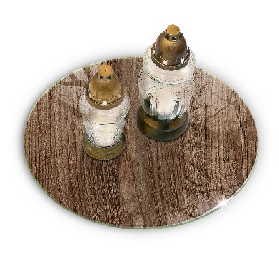 Grafkaars onderzetter Houtstructuur