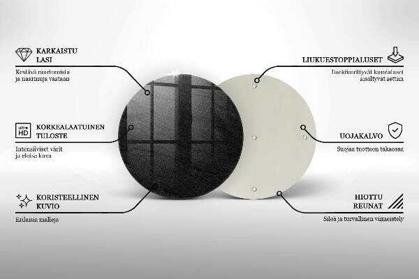 Glasplaat voor grafkaars Steenstructuur