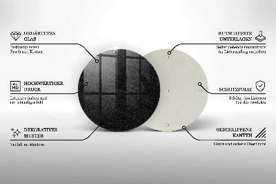 Grafkaars onderzetter rotsstructuur