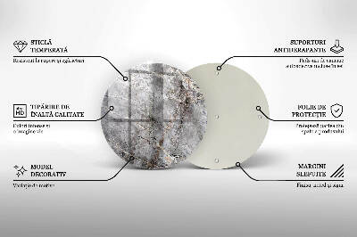 Grafkaars onderzetter Steenstructuur