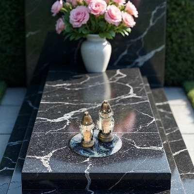 Grafkaars onderzetter Structuur met goud