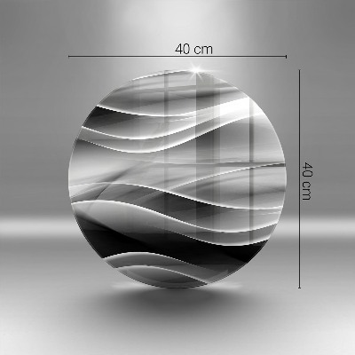 Grafkaars onderzetter Abstracte, zachte lijnen