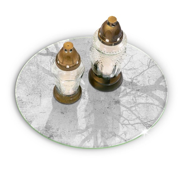 Grafkaars onderzetter Betonstructuur