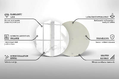 Grafkaars onderzetter Modern marmer