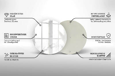 Grafkaars onderzetter Modern marmer