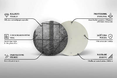 Grafkaars onderzetter Steenstructuur