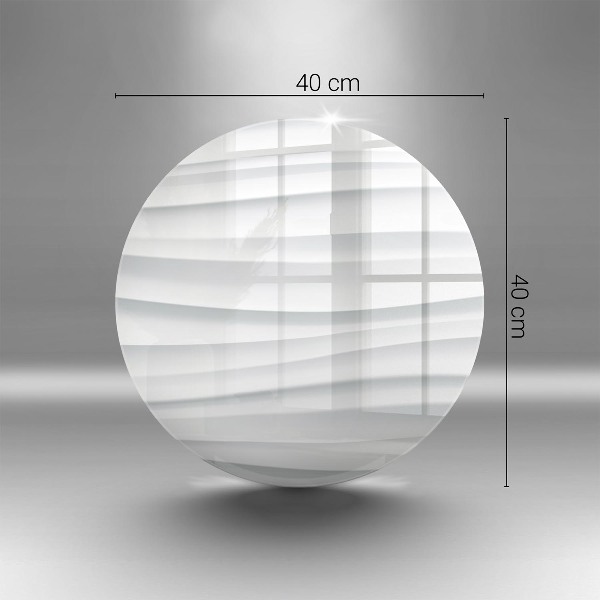 Glasplaat voor grafkaars Moderne structuur