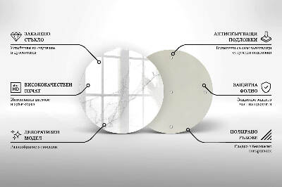 Grafkaars onderzetter Marmeren achtergrond