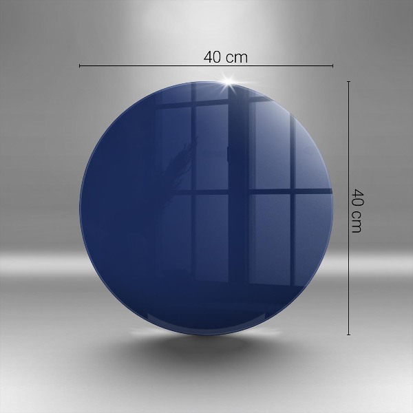 Grafkaars onderzetter Blauwe kleur