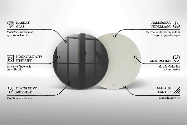 Grafkaars onderzetter Grijze kleur