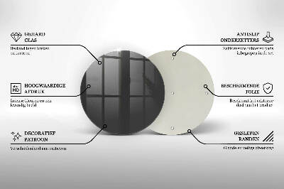 Grafkaars onderzetter Grijze kleur