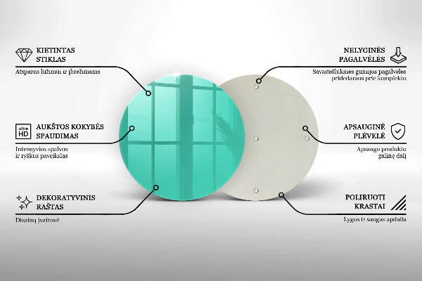 Grafkaars onderzetter Groene kleur
