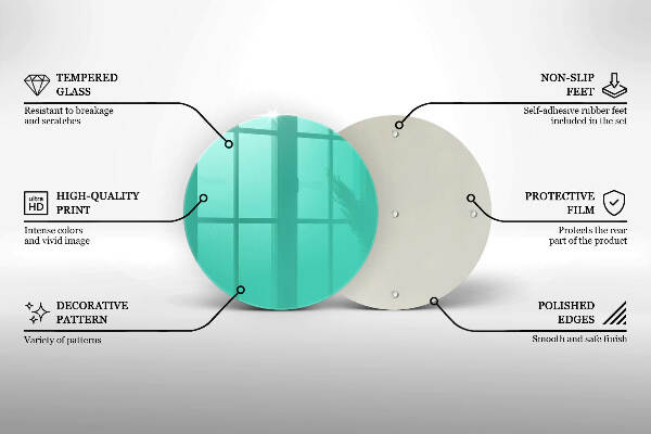 Grafkaars onderzetter Groene kleur