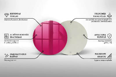 Grafkaars onderzetter Roze kleur