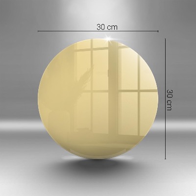 Grafkaars onderzetter Gele kleur