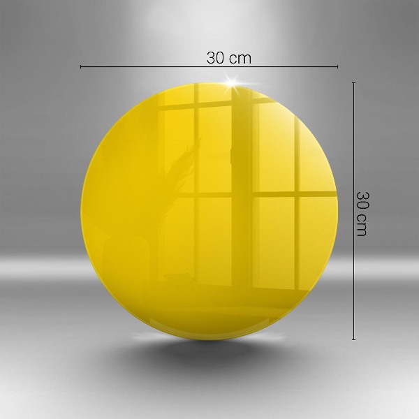 Grafkaars onderzetter Gele kleur