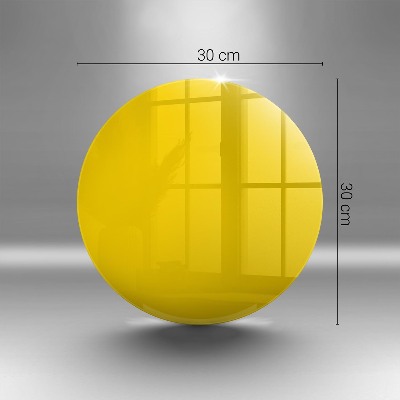 Grafkaars onderzetter Gele kleur