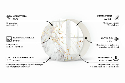 Tafelblad Marmerstructuurpatroon