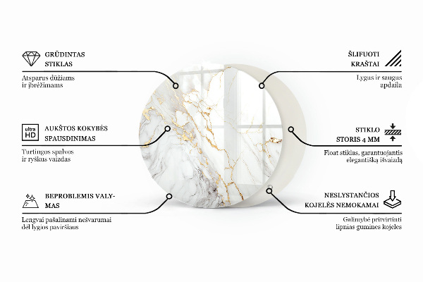 Los tafelblad Betonstructuur met krassen