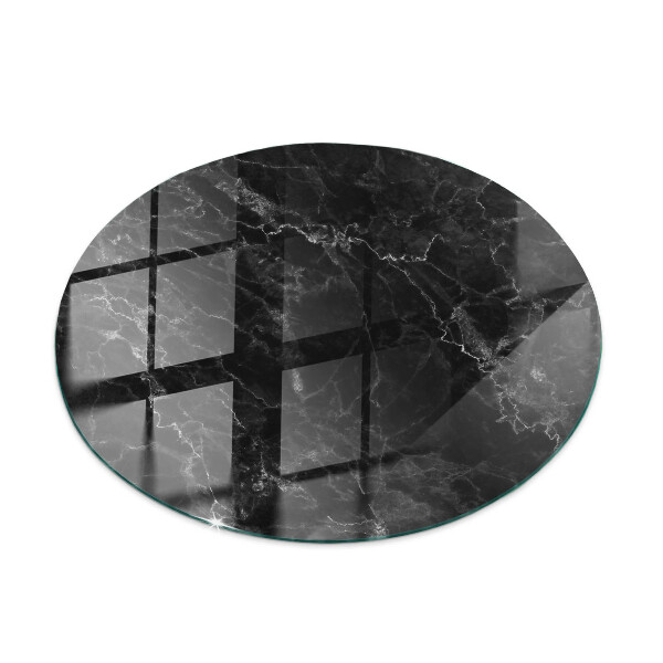 Glas voor tafelblad Marmerpatroon met aderen