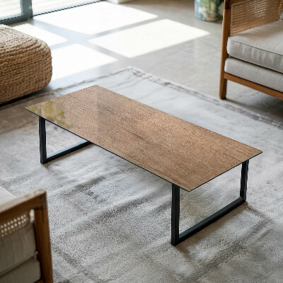 Rechthoekig tafelblad De charme van natuurlijk hout