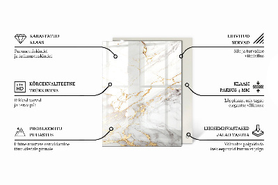 Rechthoekig tafelblad Ecologische houtstructuur