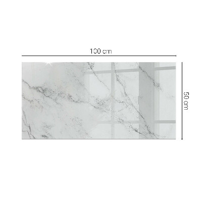 Rechthoekig tafelblad Patroon dat marmer imiteert