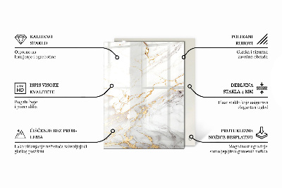 Rechthoekig tafelblad Zuiver wit