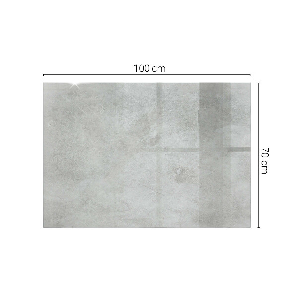 Rechthoekig tafelblad Krassen op het betonoppervlak