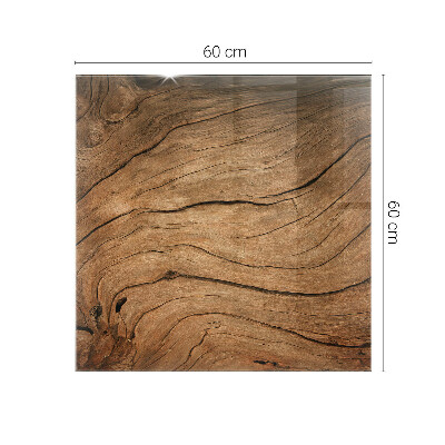 Rechthoekig tafelblad Stijlvol bosmotief