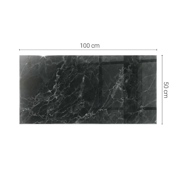 Rechthoekig tafelblad Marmer met fijne aderen