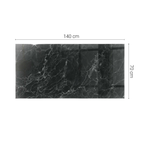 Rechthoekig tafelblad Marmer met fijne aderen