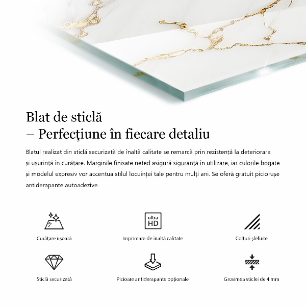 Rechthoekig tafelblad Hout in harmonie met hars