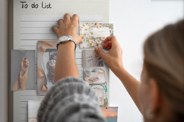 Notitieboekje met lama en patronen bedrukt met eigen ontwerp