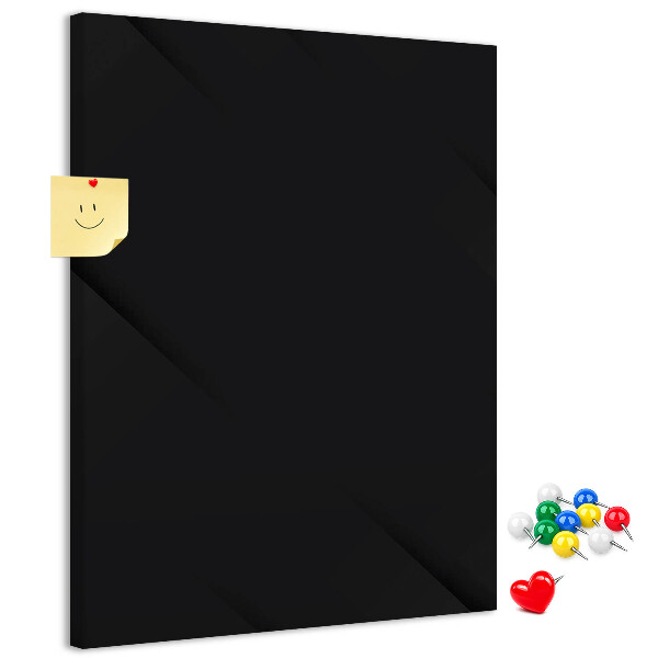 Kurk bedrukken zwart schoolbord met een minimalistisch design
