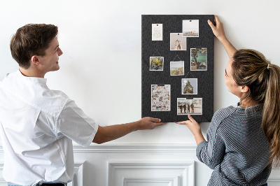 Kurk bedrukken zwart schoolbord met een minimalistisch design