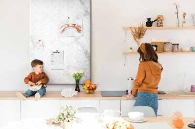 Kurk bedrukken elegant marmerpatroon in neutrale tinten