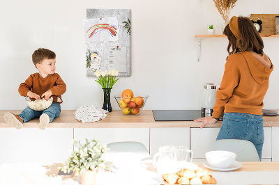 Kurk bedrukken met een minimalistische achtergrond in olijfkleur