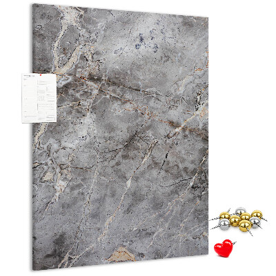 Kurk bedrukken met grijs marmer en fijne aderen
