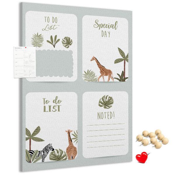 Kurk bedrukken met junglethema en exotische dieren