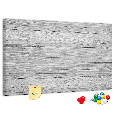 Kurkbord met een houtstructuur in grijstinten