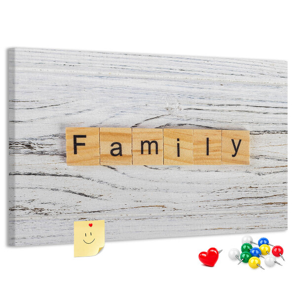 familieherinneringen op een houten achtergrond