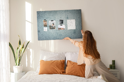 Kurk prikbord met oude kaart met geometrische patronen