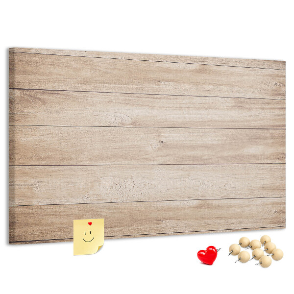 Kurkbord natuurlijk hout in warme tinten