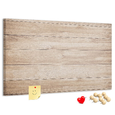 Kurkbord natuurlijk hout in warme tinten