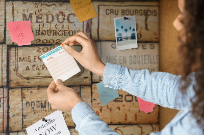 Kurkbord wijnkurken in diverse uitvoeringen