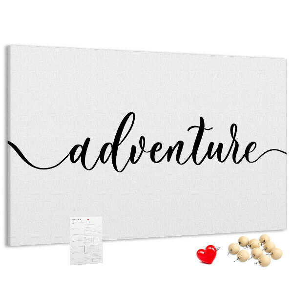 Prikbord een creatieve reis naar onbekende avonturen