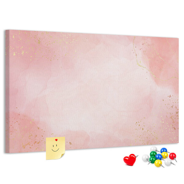 roze achtergrond met subtiele gouden accenten