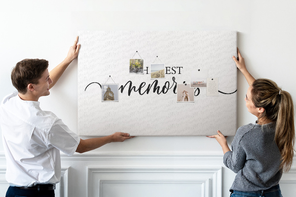 Kurkbord een elegante stijl voor de mooiste herinneringen