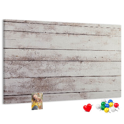 Prikbord rustieke plank met slijtageplekken